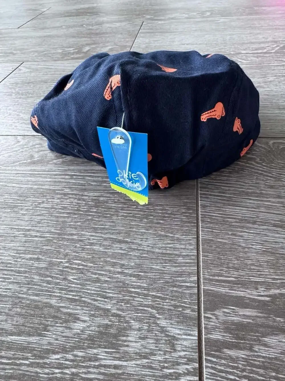 Okie Dokie Alligator Print Newsboy Cap Size 2-6Y